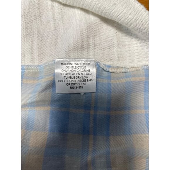 Vineyard Vines Long Sleeve Round Neck Multi Texture Pullover Top Size XS - Picture 5 of 7